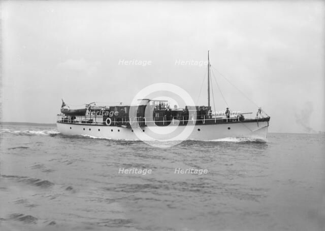 The motor yacht 'Albany', 1934. Creator: Kirk & Sons of Cowes.