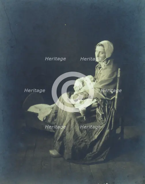 The mother, 1901. Creator: Myra Albert Wiggins.
