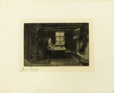 The Mother, c. 1890. Creator: Jozef Israels