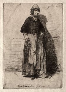 The Mother Gerard, 1858. Creator: James McNeill Whistler (American, 1834-1903)