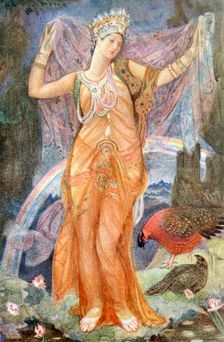 The Mother Goddess Ishtar 1916. Creator: Evelyn Paul
