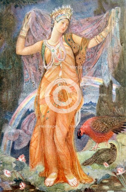 'The Mother Goddess Ishtar', 1916.  Creator: Evelyn Paul.