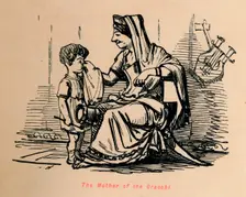 The Mother of the Gracchi 1852. Artist: John Leech