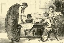 The Mother of the Gracchi 1890. Creator: Unknown