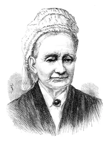 The mother of the late President Garfield, 1881. Creator: Unknown