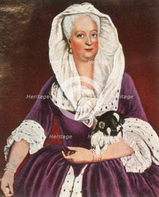 The mother of Frederick the Great, 1726, (1936).  Creator: Unknown.