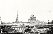 The Mother of God Monastery of Zadonsk 1878