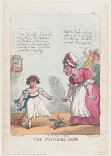 The Mother's Hope, May 21, 1808., May 21, 1808. Creator: Thomas Rowlandson