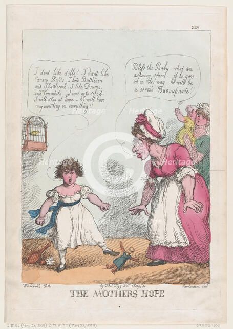 The Mother's Hope, May 21, 1808., May 21, 1808. Creator: Thomas Rowlandson.