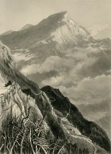 The Mount Washington Road, (White Mountains) 1872. Creator: Samuel Valentine Hunt