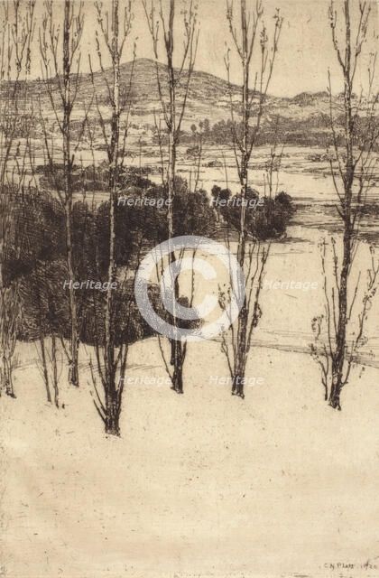 The Mountain, 1920. Creator: Charles Adam Platt.