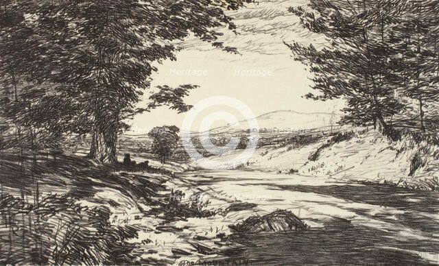 The Mountain, 1921. Creator: Bolton Coit Brown.