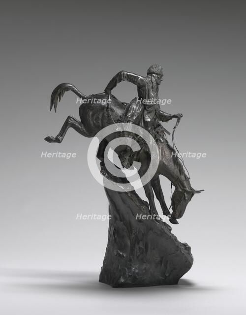 The Mountain Man, model 1903, cast 1904. Creator: Frederic Remington.