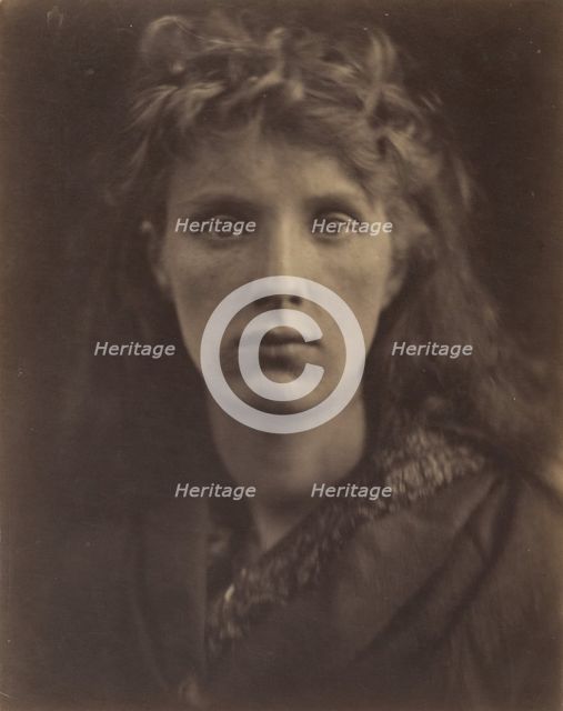 The Mountain Nymph Sweet Liberty, 1866. Creator: Julia Margaret Cameron.