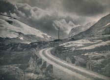 The mountain road Grotli - Stryn 1914. Creator: Unknown