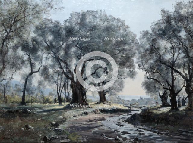 'The Mountain Stream of Vallonet', 1892. Artist: Emmanuel Lansyer