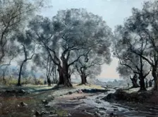The Mountain Stream of Vallonet 1892. Artist: Emmanuel Lansyer