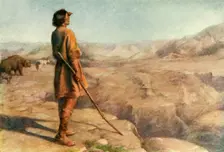 The mountain Shar where Milosh-the-Shepherd tarried with his flocks 1917. Creator: Unknown