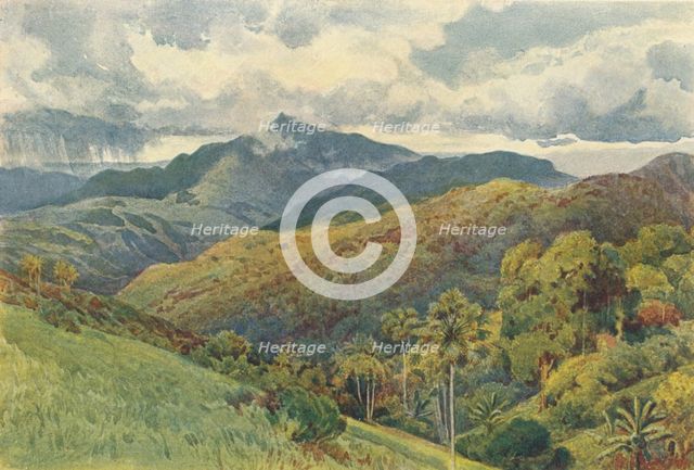 'The Mountains from Pallekelly', c1880 (1905). Creator: Alexander Henry Hallam Murray.