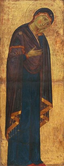 The Mourning Madonna, c. 1270/1275. Creator: Master of the Franciscan Crucifixes