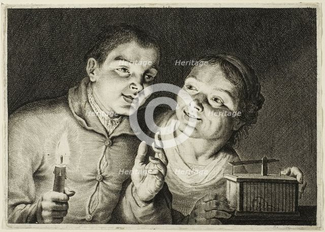 The Mousetrap, c. 1655. Creator: Cornelis de Visscher.