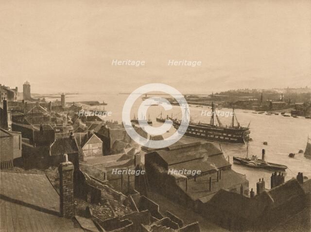 'The Mouth of the Tyne', 1902. Artist: Unknown.