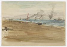 The Mouth of the River, 1881-1883. Creator: James Abbott McNeill Whistler