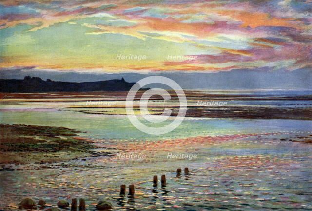 'The Mouth of the River Doon', Scotland, 1924-1926. Artist: FC Varley