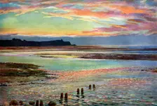 The Mouth of the River Doon Scotland, 1924-1926. Artist: FC Varley