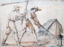 The Mouth's Labour c1592-1635. Artist: Jacques Callot