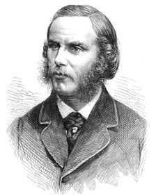 The movers and seconders of the addresses in both Houses of Parliament: Lord Abercromby, 1864. Creator: Unknown