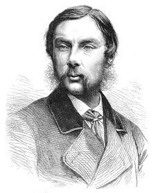 The movers and seconders of the addresses in both Houses of Parliament: Lord Richard Grosvenor, 1864 Creator: Unknown