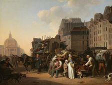 The Movings, 1822. Creator: Louis Leopold Boilly