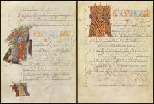 The Mozarabic Antiphonary from the Cathedral of León (the León Antiphonary)..., 10th-11th century. Creator: Anonymous