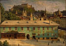 The Mozart House in Salzburg, 1920. Creator: Hayd, Karl (1882-1945)
