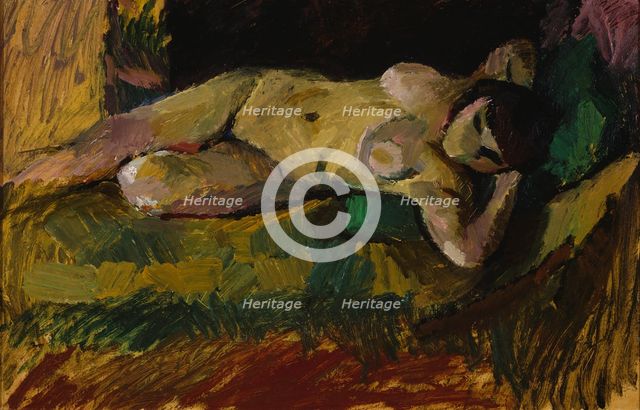 The Nude, 1913. Creator: Valle Rosenberg.