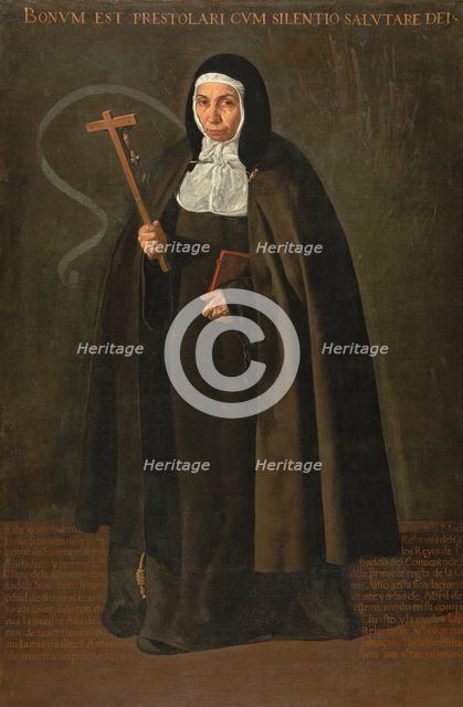 The Nun Jerónima de la Fuente, 1620. Creator: Diego Velasquez.