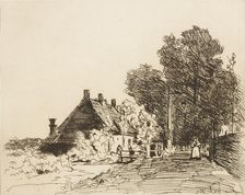 The Nurse, 1862. Creator: Johan Barthold Jongkind