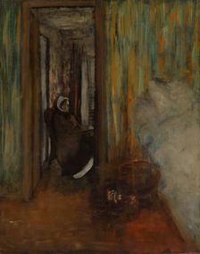 The Nurse, 1872-1873. Creator: Edgar Degas