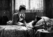 The Nurse - Miss B. A. Pughe, 1895. Creator: P Naumann
