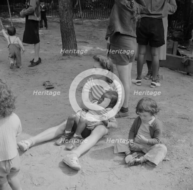 The nursery at Camp Ellen Marvin, Arden, New York, 1943. Creator: Gordon Parks.
