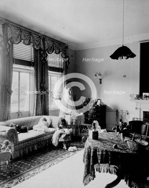 The nursery, Minley Manor, Hawley, Hampshire. Artist: Bedford Lemere and Company