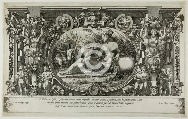 The Nymph of Fontainebleau, 1554. Creator: Pierre Milan.