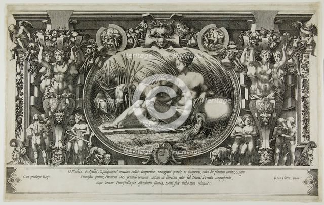The Nymph of Fontainebleau, 1554. Creator: Pierre Milan.