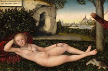The Nymph of the Spring, after 1537. Creator: Lucas Cranach the Elder