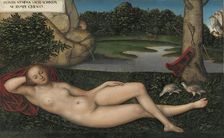 The Nymph at the Fountain, 1530. Creator: Lucas Cranach the Elder
