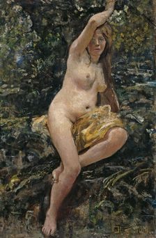 The Nymph, probably 1889. Creator: Hans Heyerdahl