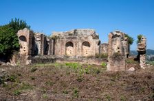 The nymphaeum at Nikopolis, Greece. Creator: Samuel Magal