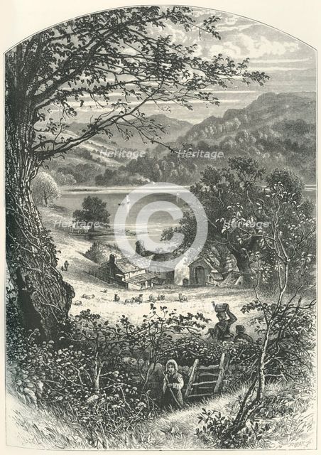 'The Nab Cottage', c1870.