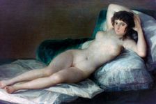 The Naked Maja c1800. Artist: Francisco Goya
